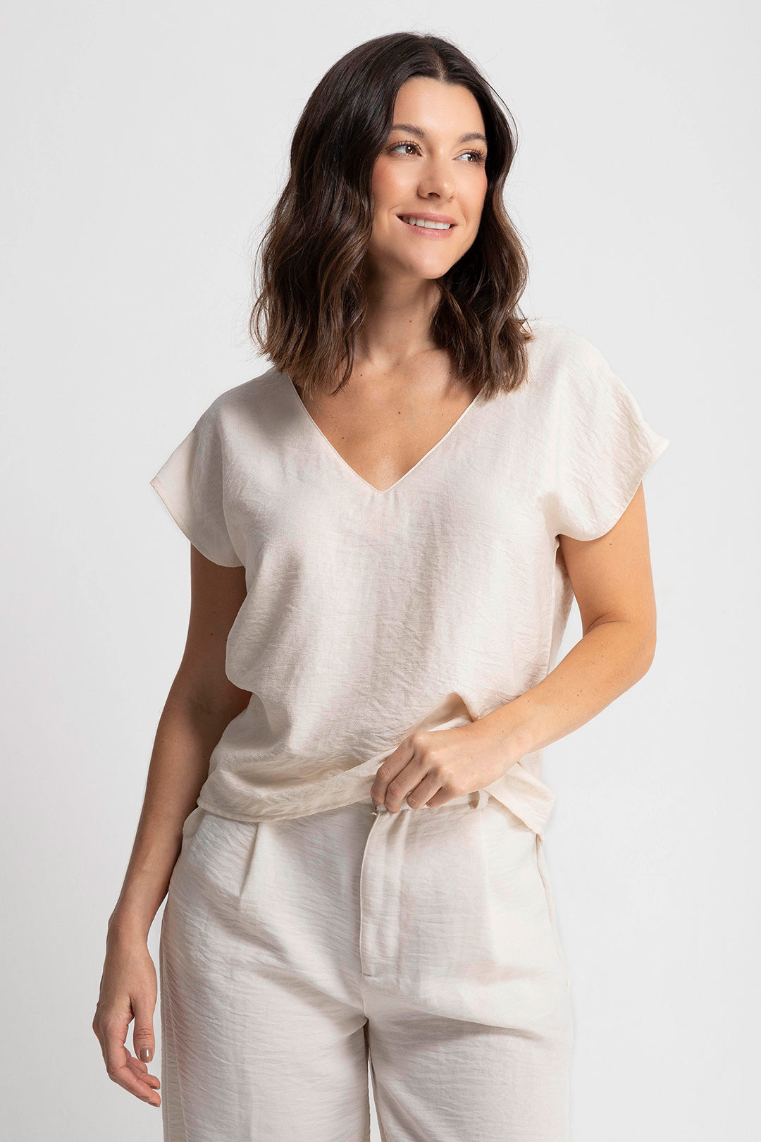 Camisa Ares Marfil