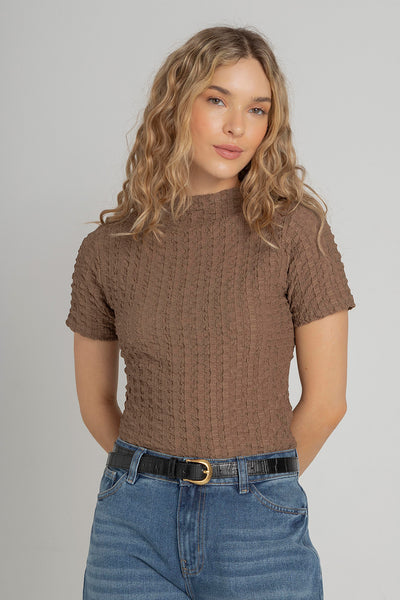 Camisa María Cacao