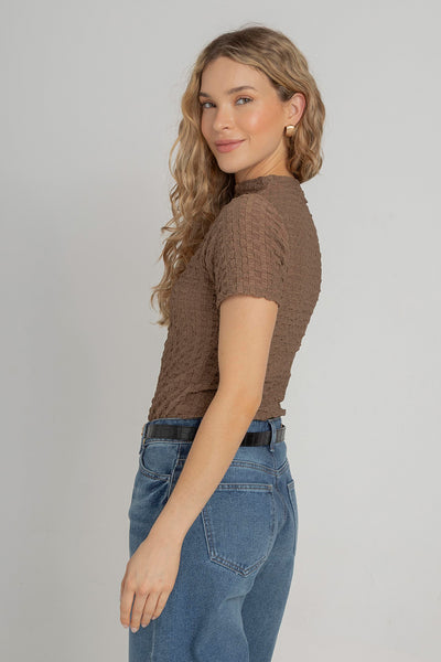 Camisa María Cacao