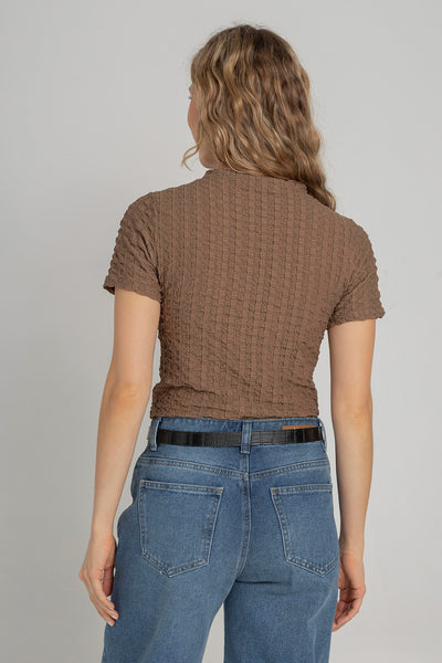 Camisa María Cacao
