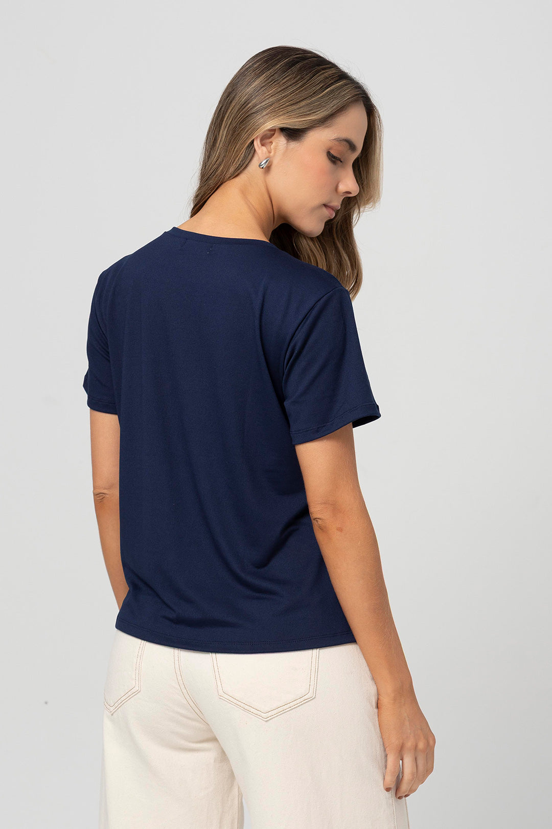 Camiseta Rita Azul Navy