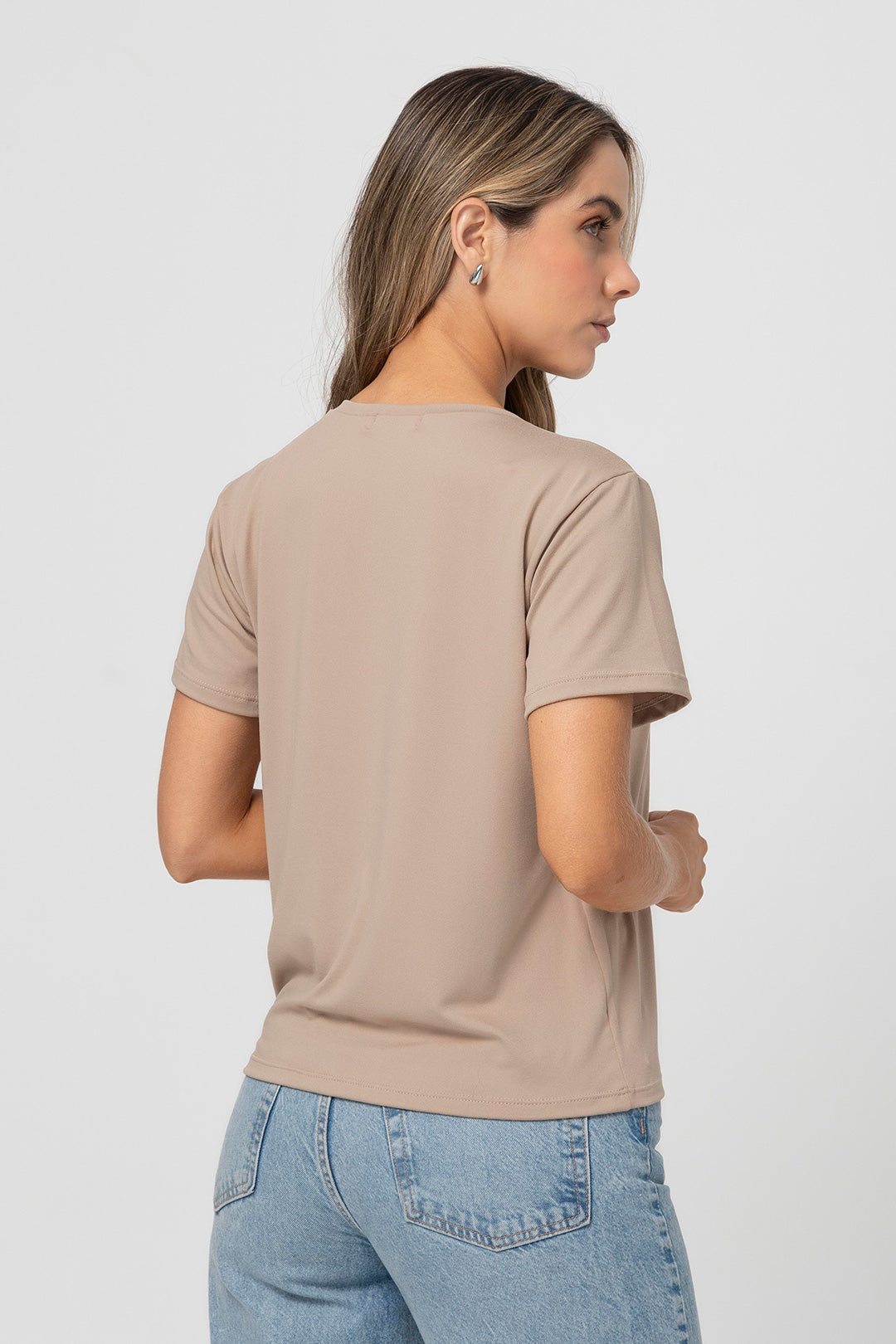 Camiseta Rita Beige
