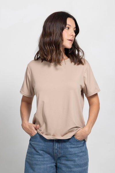 Camiseta Rita Beige