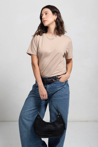 Camiseta Rita Beige