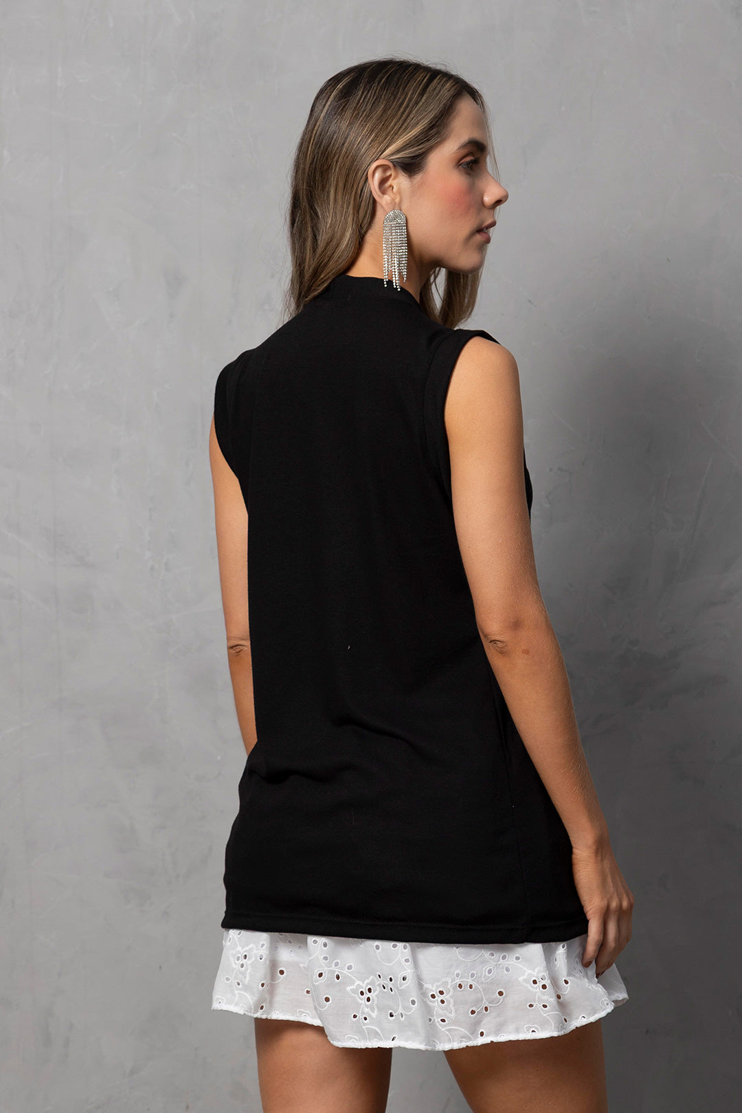 Chaleco Victoria Negro