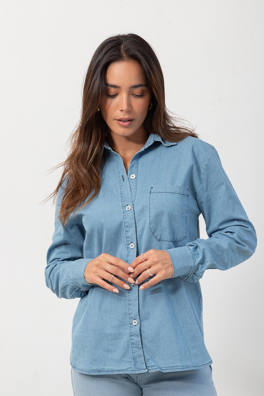 Camisa Chambray