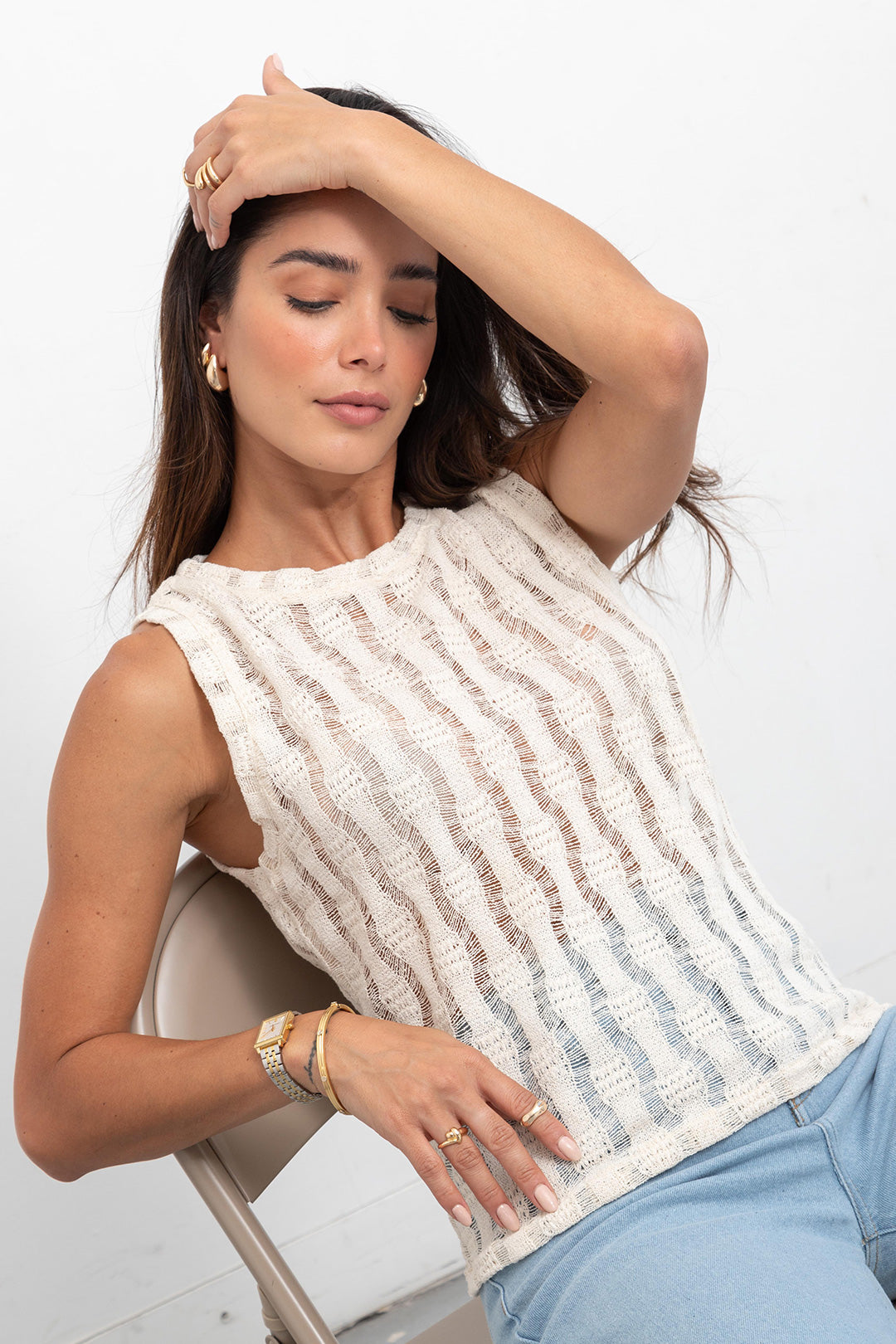 Camisa Crochet