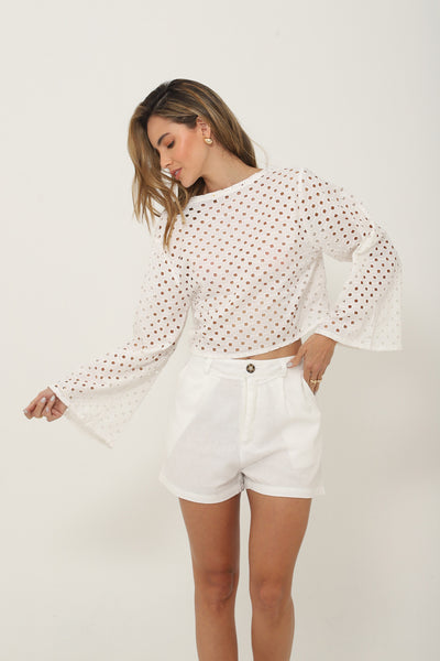 Camisa Aria Blanca